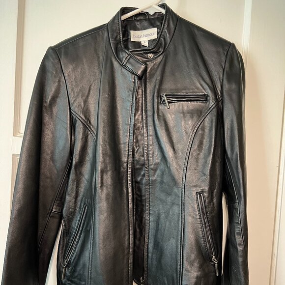 Boston Harbour Genuine Leather Jacket - Picture 1 of 6